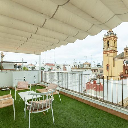 Tentudia Charming Apartments With Private Roof-Top Or Patio In San Bernardo By Ocityzen Seville Ngoại thất bức ảnh